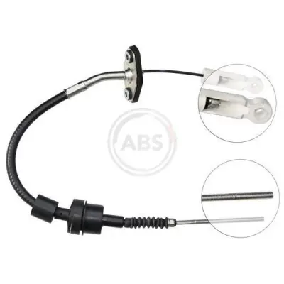 Cable de accionamiento, accionamiento del embrague A.B.S. K27590 Económico